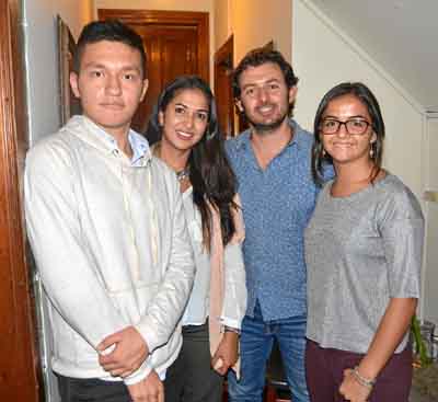 José David Beltrán Gallego, Alejandra Castaño Franco, Héctor Mauricio Serna Gómez y Catalina Castaño Franco.