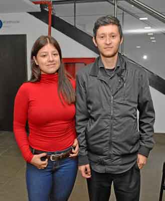 Natalia Castro Pulgarín y Efraín Higinio Yepes.