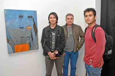 David Arce Silva, Juan David Salazar Guarín y Cristian Ayala.