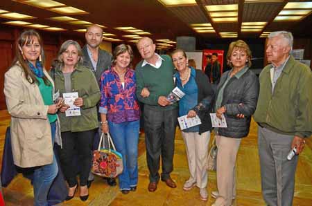 Claudia Zuluaga Jiménez, Olga Lucía Rincón, Herman Zuluaga, Lina Arroyave, Héctor Zuluaga y Luz Stella Zuluaga.