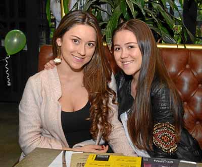 En el restaurante Cortesana se reunieron Andrea Aristizábal Narváez y Alejandra Aristizábal Narváez.