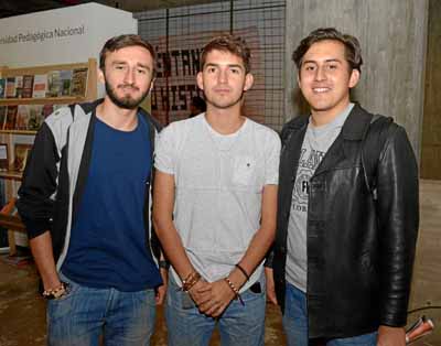 Alejandro Bojacá Mancera, Ronaldo Espín Acosta y Juan José Robayo Yepes. 