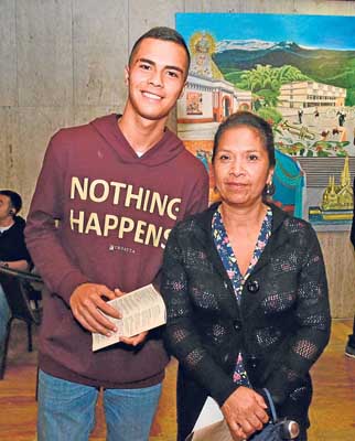 Ángelo Marcel Alarcón Hernández y Mariam Sánchez Ramírez.