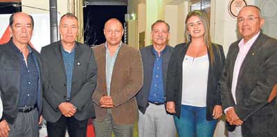 Alfonso Burbano Erazo, Ricardo Cano Jaramillo, John Jairo Castro Buitrago, Ricardo Beltrán Peña, Luisa Fernanda Echeverry Cardon