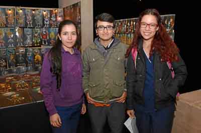 Daniela Mejía Villalobos, Daniel Jaramillo López y Juliana Torres García.