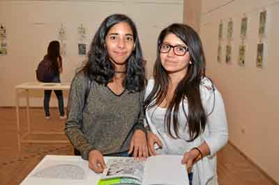 Carla Cano Jofré y Natalia Portilla Bolaños.