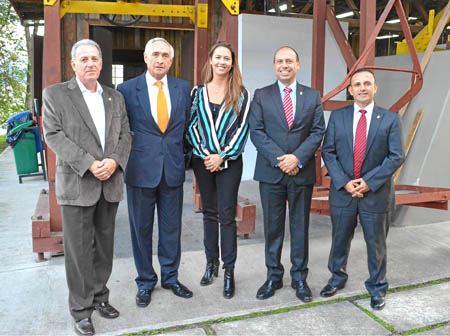 César Arango Lemoine, Gabriel Barreneche Ramos, Carolina Salazar Ocampo, Camilo Younes Velosa y Ricardo Tolosa Correa.