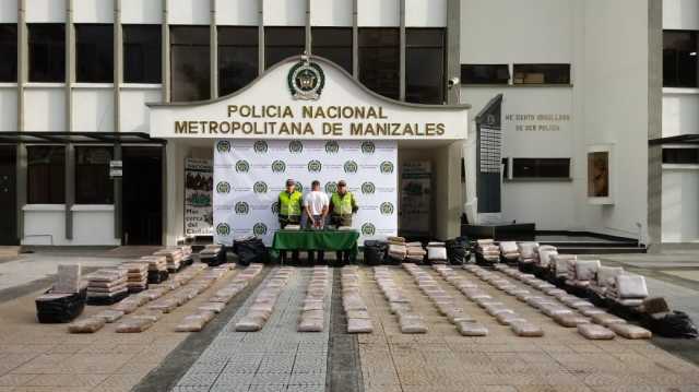 Fotos Policía | LA PATRIA La droga incautada al final de la tarde del martes.