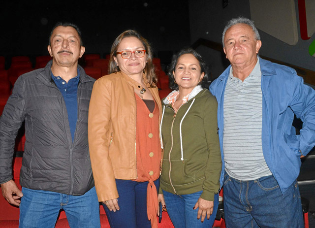 John Jairo Idárraga Londoño, Claudia Bernal Moreno, Olga Beatriz Bernal Moreno y Tomás Ríos Hurtado.