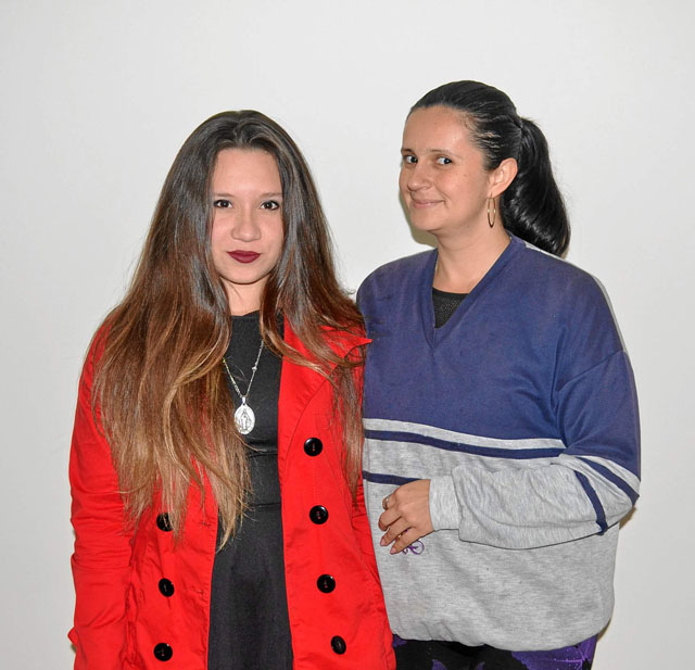 María Paula García Giraldo y Fanny Giraldo Valencia