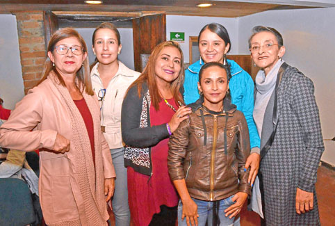 Martha Carvajal Jaramillo, Ana María Vargas Carvajal, Deysly Acevedo Vallejo, Laura Daniela Naranjo Guarín, Diana Yamile Giraldo