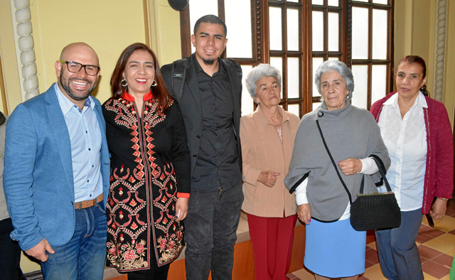 Juan Camilo Aguirre Gómez, Luz Elena Castaño Rendón, Lucas Lerma Castaño, Leonor Castaño Muñoz, Alicia Rendón viuda de Castaño y
