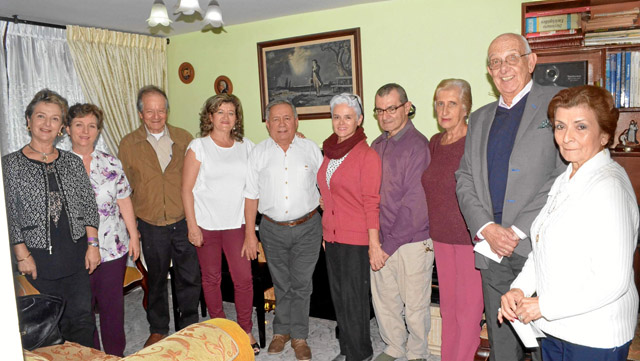 Acompañan a Germán Osorio Valencia, María Constanza Arango Estrada, María del Pilar Aristizábal Jaramillo, Hernando Londoño Ríos