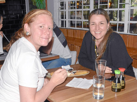Stefany Morales y Jimena Aristizábal López estuvieron en el restaurante Komo Asian Concept.
