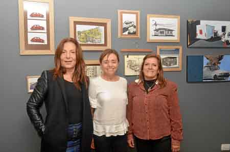 Beatriz Villa Londoño, Patricia Ferrero Echeverri y Patricia López Villegas.