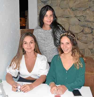 María Isabel Correa Castaño, Alejandra Urrea Gutiérrez e Irene Mejía Giraldo.