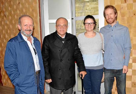 Luis Enrique García Restrepo, Adalberto Zuluaga Ramírez, Elisa García Jaramillo y Terje Sund Mjaaland.