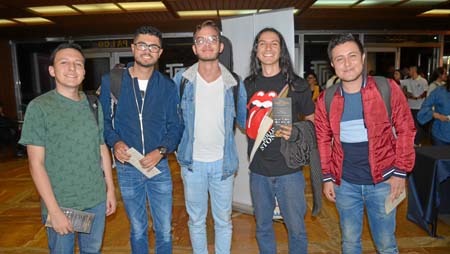 Sebastián Monroy Marín, Julián García Agudelo, Juan José Ramírez Aristizábal, José Fernando Marmolejo Alzate y Mattius Felipe Ro