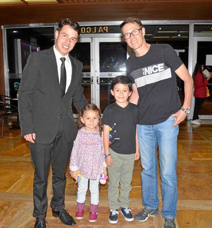 Daniel Castañeda López, Silvana López Garcés, Jacobo López Garcés y John López Marulanda.