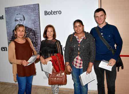 Luz María Rivera Alvarado, Ana María Rave Hernández, Daniela Cordero Ramírez y María Fernanda Jiménez Vélez.