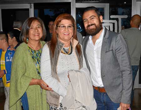Libia Susana Sánchez Vinasco, Gloria Inés Sánchez Vinasco y Felipe Alberto López Sánchez.