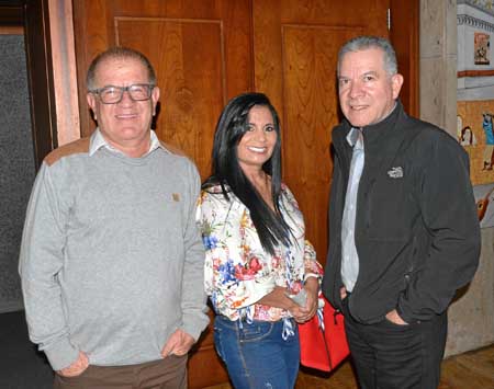 Alberto Gómez Velásquez, Martha Lucía Alba Beltrán y José Norberto Henao Caicedo.