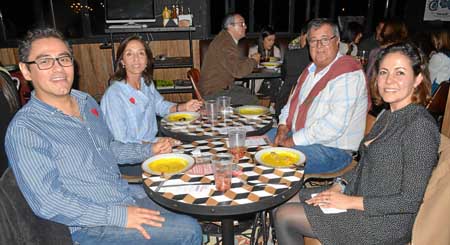 Camilo Pinilla Hernández, Mónica Pineda Villegas, Ricardo Spaggiari Vásquez y Paula Valencia Otálvaro.