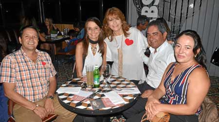Juan Daniel Pérez Ángel, Claudia Villegas Hauss, Mónica Giraldo Mejía, Jorge Hernán Botero y Mónica Ramírez Marín.