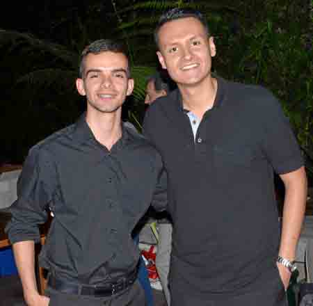 Brahian Escobar Escobar y Joismer Alejandro Henao Cruz.