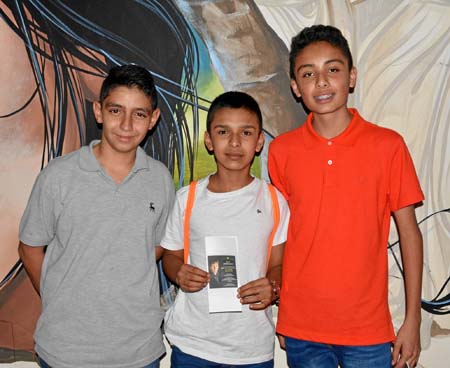 Juan Alejandro Carvajal Marín, Andrés Felipe Castaño Mejía y Juan Miguel Guzmán Carvajal.