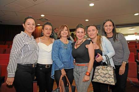 Paula Bibiana Agudelo, Elizabeth Arenas, Ana Lucy Berrío, Andrea Patiño, Carolina Pineda y Paula Mariana Ocampo. 