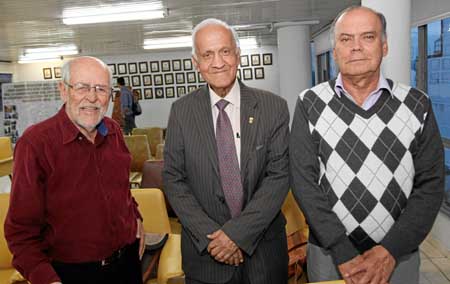 Ernesto Quintero Gil, Óscar Gaviria Valencia y Albeiro Valencia Llano. 