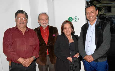 Fabio Arias Gómez, Humberto Gallego Gómez, Gloria Luz Ángel Echeverri y Lindon Alberto Chavarriaga Montoya.