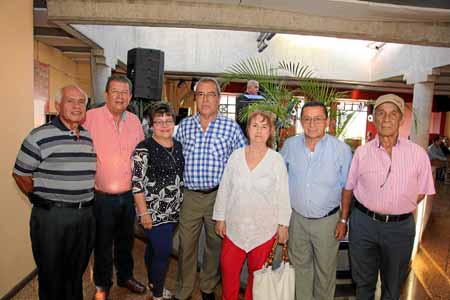 Luis Alberto Gaitán, Oscar Urrea, Ligia Inés Palacio, Óscar Castañeda, Libia Salazar, Rubiel Duque y Luis Alfonso Mosquera. 