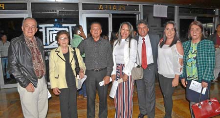Alfonso González García, Olga González García, Rogelio Franco Bedoya, Flor Alba Duque García, Guillermo Calvo Mahé, Julieta Aria