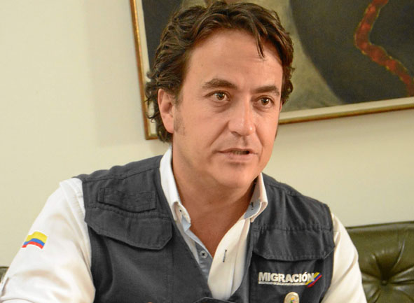 Christian Krüger, director general de Migración Colombia
