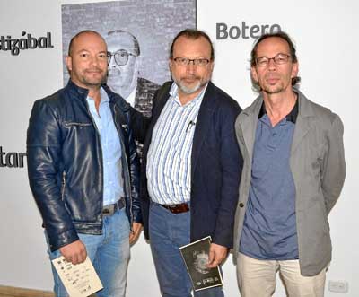 Juan Carlos Acevedo Ramos, William Ospina y Carlos Mario Uribe. 