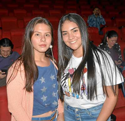 Laura Valentina Campos Laverde y Hellen Juliana Nieto Sánchez. 