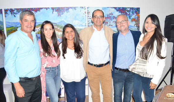 Fabián Escobar Montoya, Arturo Vallejo Gutiérrez, Eduardo Pineda Villegas, Juan Carlos Gómez Muñoz, Luz María Botero de Gutiérre