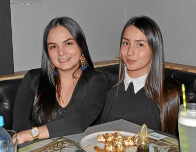 En el restaurante Keisaki almorzaron Ángela Giraldo Monedero y Katherine Quintana Rueda. 