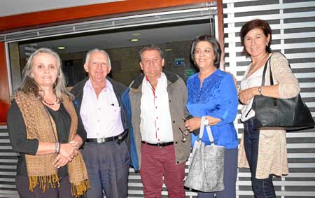 Margarita Henao Vélez, Gustavo Duque Gómez, Augusto Duque Gómez, Luz Nelly Aristizábal Gómez y Luz Estella Bedoya Valencia. 