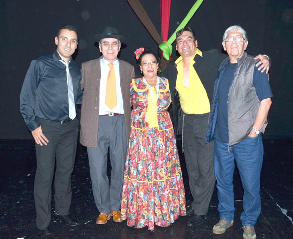 Diego Torres Giraldo, Uriel Giraldo Álvarez, Yolanda Arias Gómez, Everardo Miranda Moctezuma y Carlos Velásquez Sánchez.