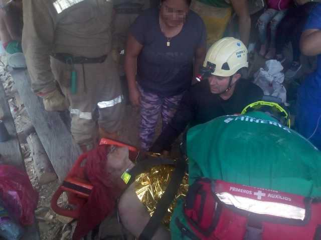 Un atrapado por derrumbe en mina de Marmato 