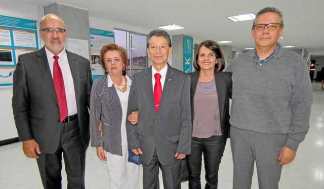 Óscar Jaramillo Robledo, Martha Duque de Valencia, Javier Valencia Marulanda, Olga Lucía Villegas Isaza y Jairo Villegas Arango.