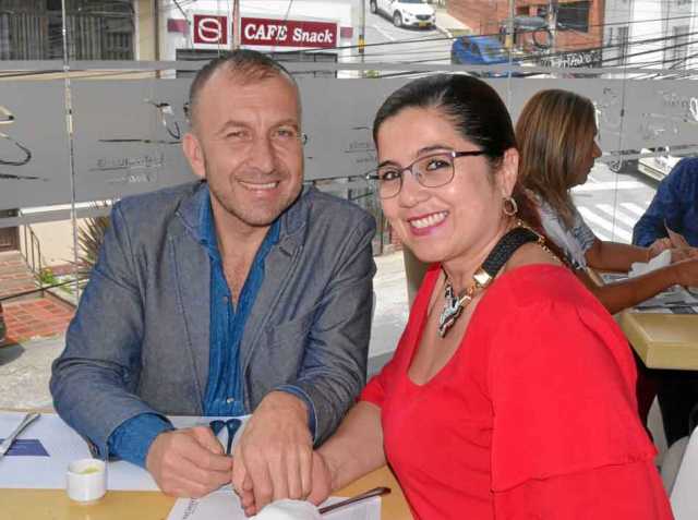 Mario César Restrepo Velásquez y Ana Cecilia Jaramillo Cardona celebraron su segundo aniversario matrimonial en Spago.