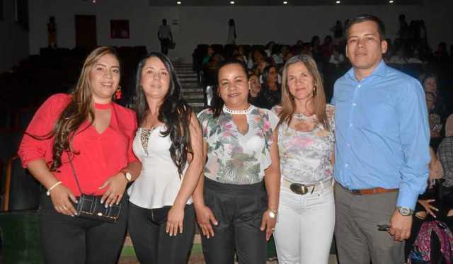 Luisa María Muñoz Vásquez, Yuri Andrea Pérez Pérez, Diana Milena Calle Rendón, Adiela Duque Ramírez y José Leonardo Camacho Herr