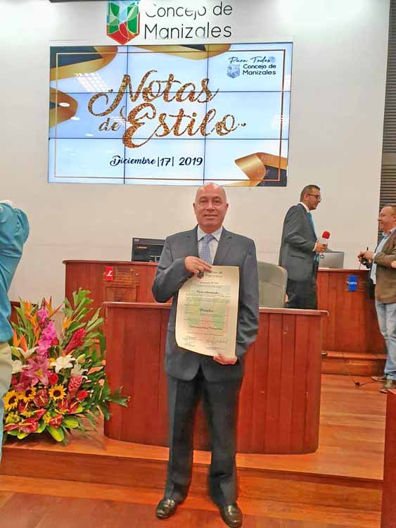 Reconocido por el Concejo Municipal