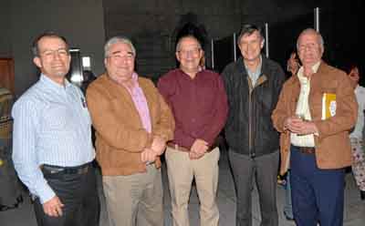 Carlos Alberto Duque Hoyos, Vicente Arango Estrada, José Eduardo Echeverri de la Roche, Bernardo Mejía Prieto y Hernán Estrada M