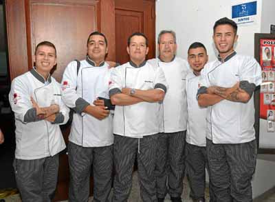 Luis Vargas Mejía, Andrés Felipe Vallejo Patiño, Leuder Pérez Soto, Rodrigo Gutiérrez Jiménez, Felipe Rivera González y Sergio G