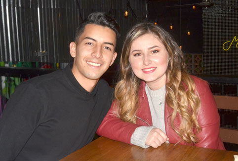 En el restaurante La Patatería se reunieron Sebastián Timarán Lasso y Daniela Ríos López.